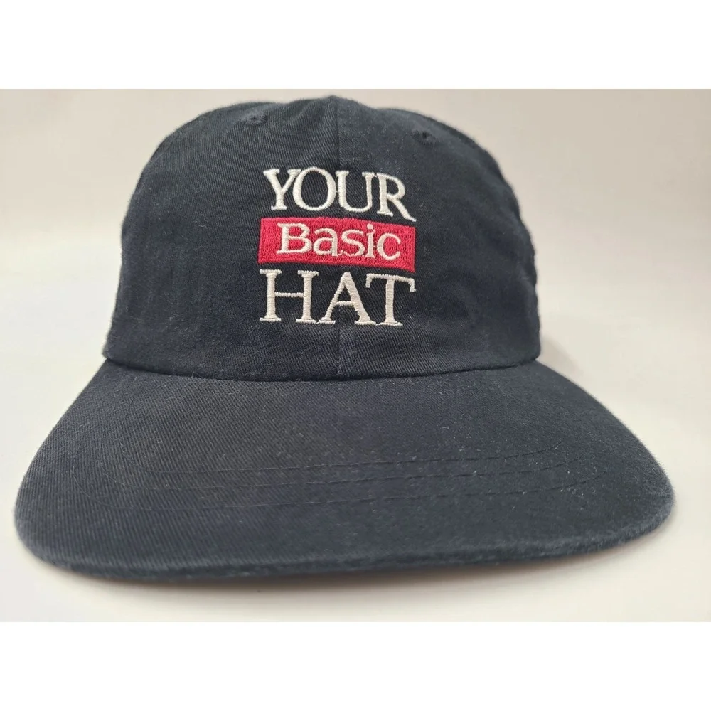 Vintage Your Basic Hat Cigarettes Snapback (Fits Small)‎ Cap Dad Men Women Black